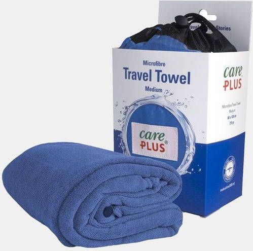 Care Plus ® Microvezel Reishanddoek, Donkerblauw 60 x 120 cm