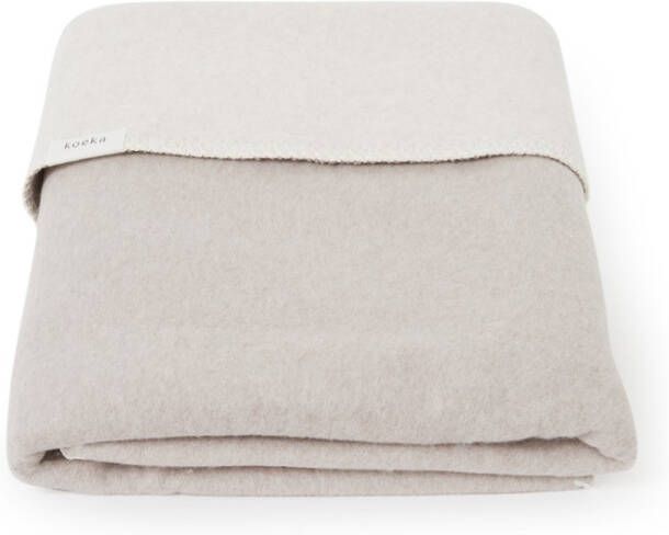 Koeka Wiegdeken Denver Reversible Clay/Nougat 75 x 100 cm