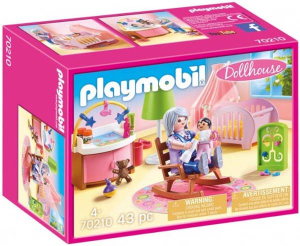 Playmobil ® Constructie speelset Babykamer(70210 ), Dollhouse Made in Germany(43 stuks )