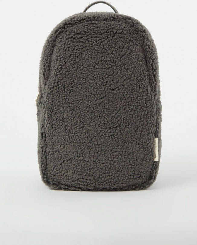 Studio Noos Dagrugzak Mini Chunky Backpack Donkergrijs