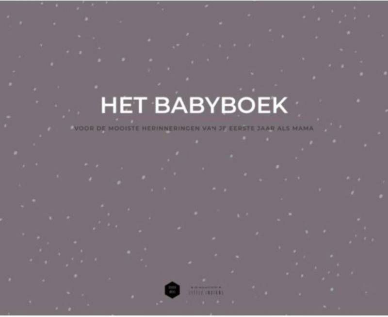 Little Indians Baby Accessoires Babyboek Grijs