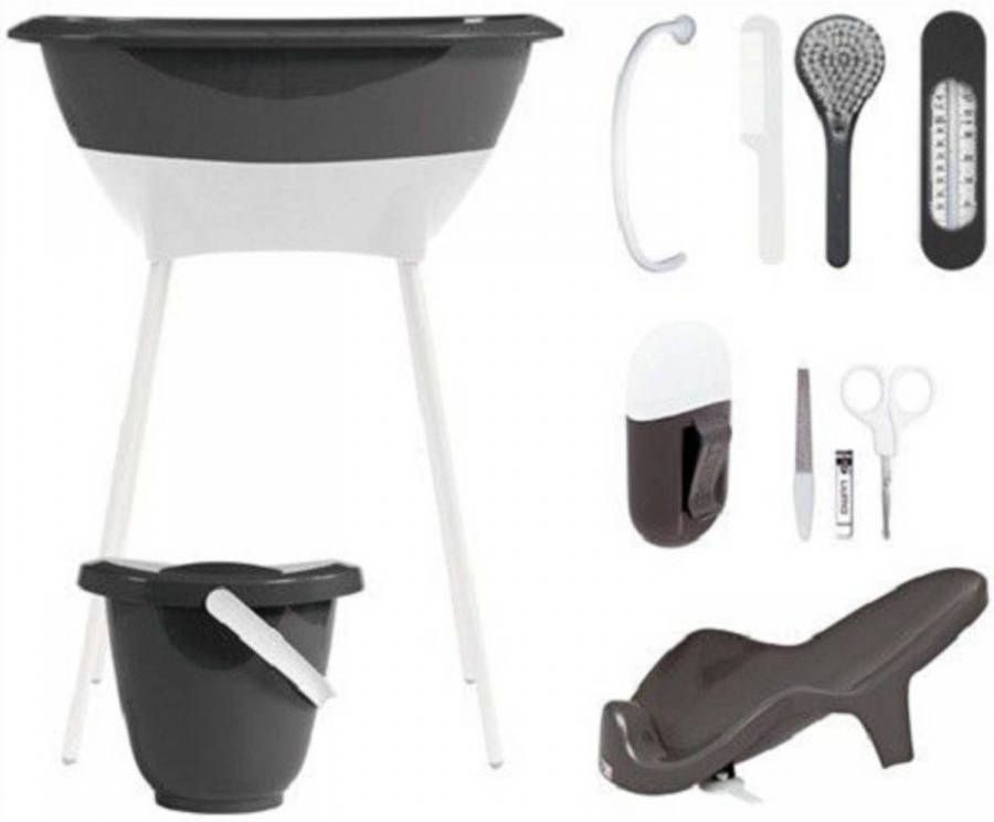 Luma &#xAE, Babycare Bad en verzorgingsset Dark Grey