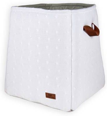Baby's Only Opbergmand Cable Wit 38x38x44 cm