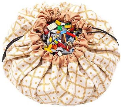 Play & Go Geo Mustard toy storage bag