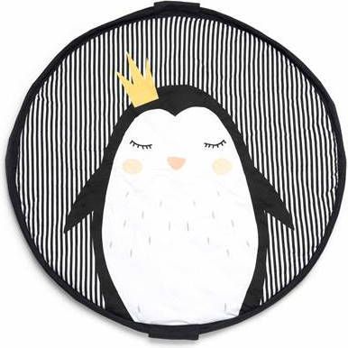 play&go® Soft 3-in-1 Speelkleed & Opbergzak pinguin