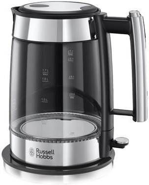 Russell Hobbs  Wasserk ocher Elegance Glas 1.7L 23830-70 Grijs