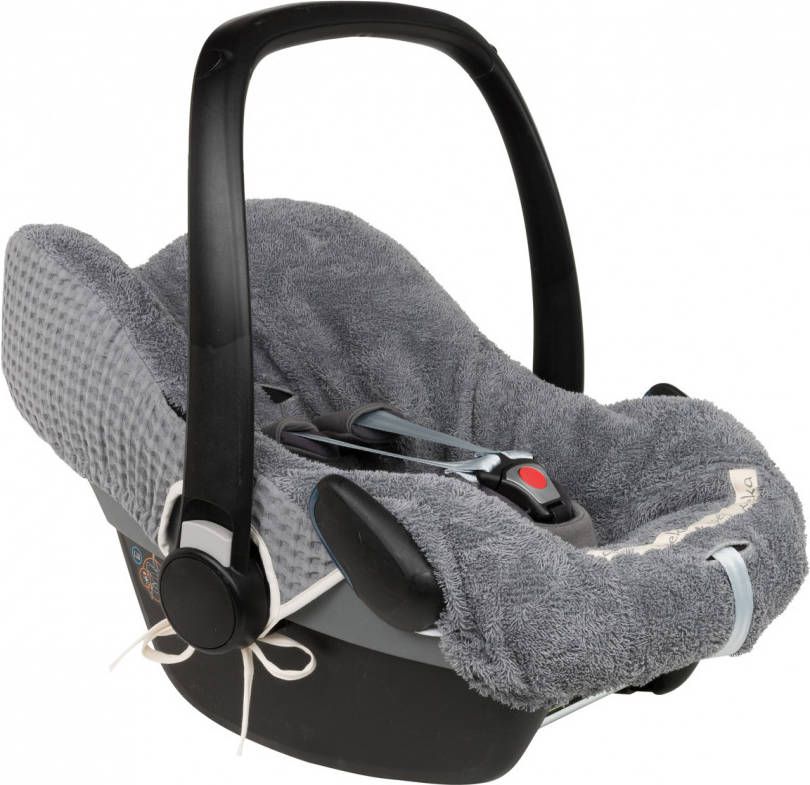 KOEKA Autostoelhoes 0+ 3 Punts Wafel Antwerp steel grey