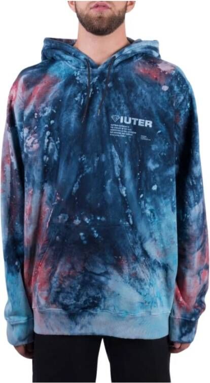 Iuter Hoodies & sweatvesten Blauw Heren