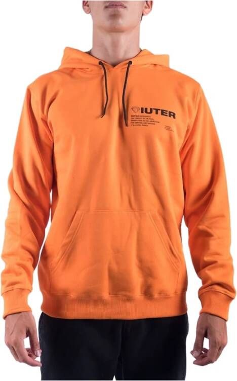 Iuter Hoodies & sweatvesten Oranje Heren