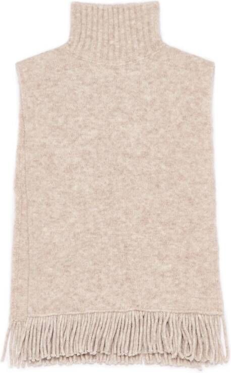 Maliparmi Wintersjaal , Beige, Dames