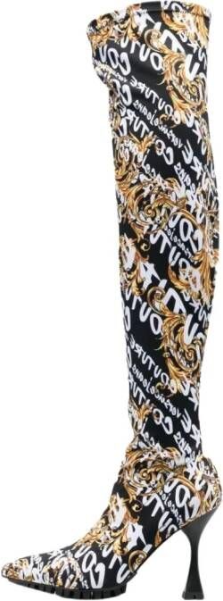 Versace Jeans Couture Hoge & overknee laarzen Zwart Dames