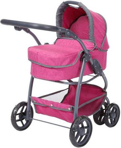 Knorrtoys ® Combi poppenwagen Coco Berry 2 in 1