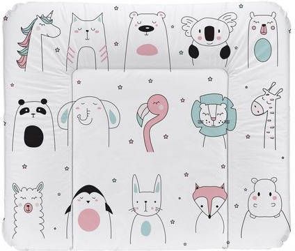 Rotho Babydesign Aankleedkussen Happy Faces Gemaakt in Europa