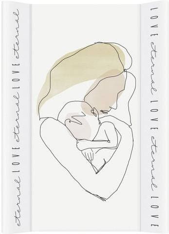 Rotho Babydesign Aankleedkussen Line Art Wigvorm, Made in Europe