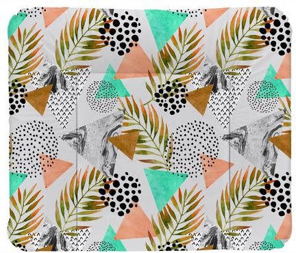 Rotho Babydesign Aankleedkussen Modern Paradise Gemaakt in Europa