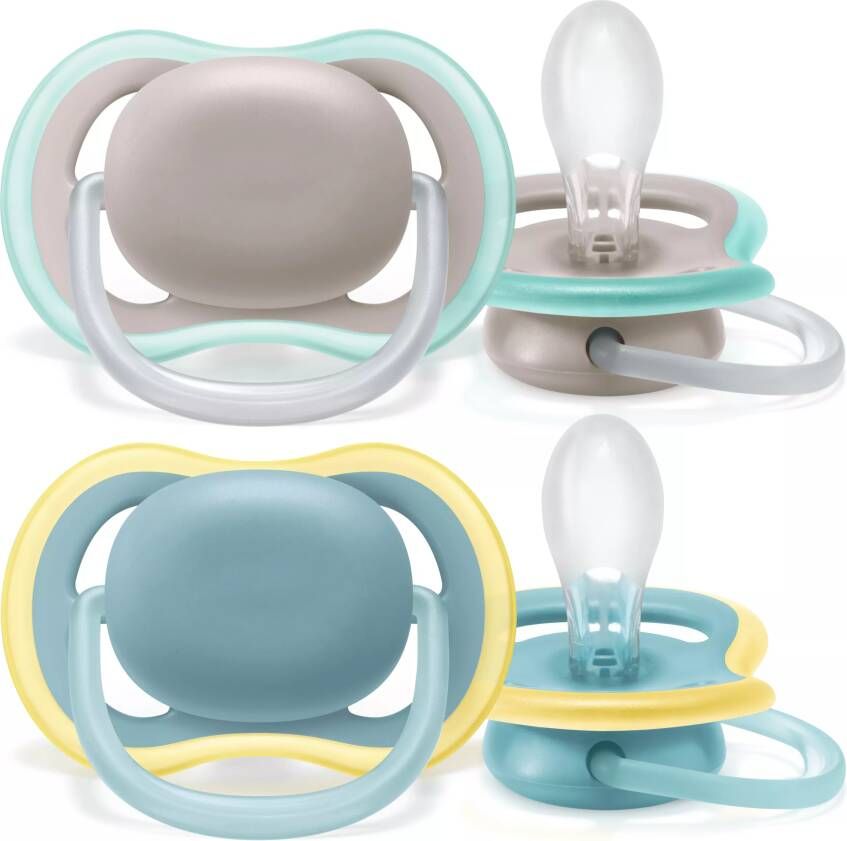Philips AVENT Speen SCF349/01 ultra air 18m+ neutraal, extra stevige speen voor oudere baby(2 stuks )