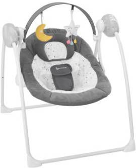 Badabulle Comfort Swing wipstoel Moonlight donkergrijs