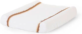 Childhome Kussensloop Voor Verschoonkussen Jersey En Badstof Kant Ecru