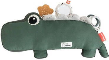 Done by Deer Baby Accessoires Tummy Time Activity Toy Croco Groen