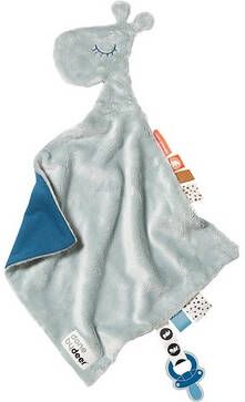 Done by Deer Baby Accessoires Comfort Blanket Raffi Blauw