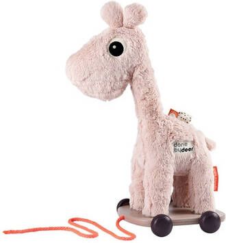 Done by Deer ™ Pull along dier Giraffi Raffi, roze