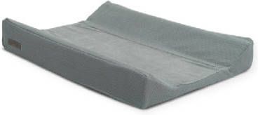 Jollein Aankleedkussenhoes Brick 50x70 Cm Fluweel Stormgrijs