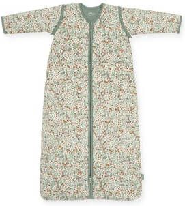 Jollein baby slaapzak bloemen bmet afritsbare mouw