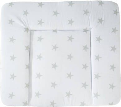 Merkloos Roba Aankleedkussen Sterren 85 X 75 Cm Polykatoen Grijs
