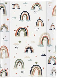 Rotho Babydesign Aankleedkussen Boho Rainbow Wigvorm, Made in Europe