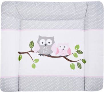 Zöllner Aankleedkussen Softy Kleine uilen, roze Made in Germany(1 delig )