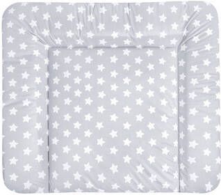 Zöllner JULIUS ZÖ, LLNER Aankleedkussen Softy Folie sterren grijs 85 x 75 cm