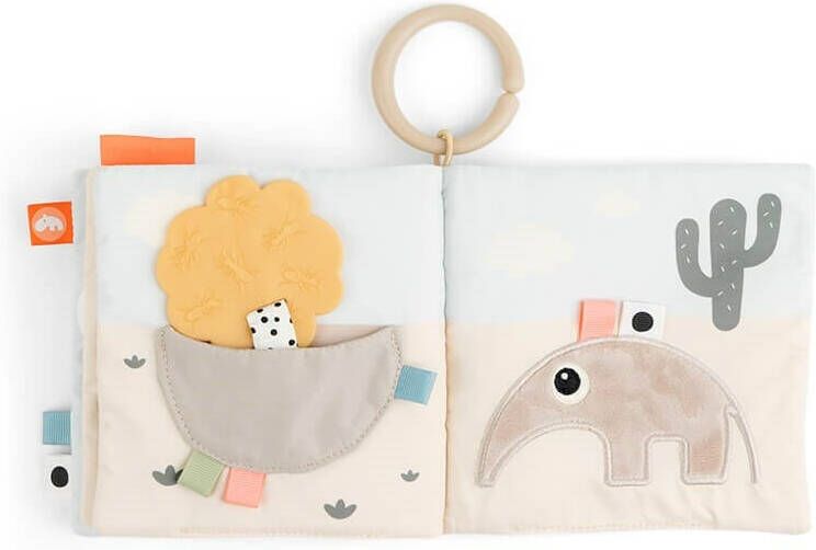 Done by Deer Baby Accessoires Activity Book Beige