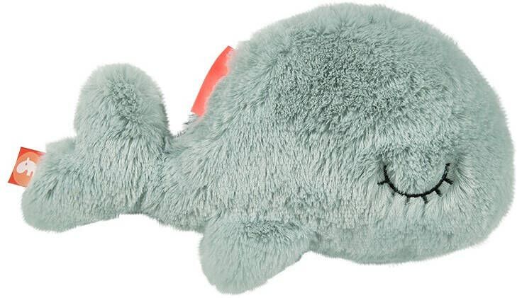 Done by Deer ™ Knuffelbeest Cuddle Vriendin Walvis Wally, blauw