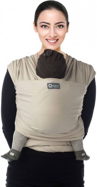 Distrilink Babylonia Tricot slen Organic Draagdoek Crème Bddts 1 942