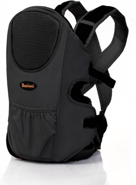 Baninni Babydrager 2 in 1 Sacco Prestigio zwart BNBC002 BK