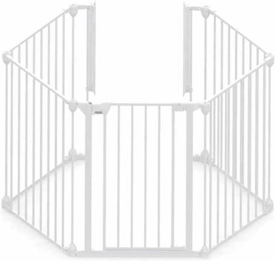 Noma Traphekje Modular metaal wit 5 delig 94047