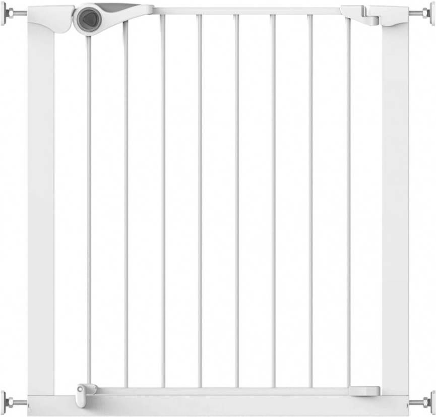 Noma Veiligheidshekje Easy Pressure Fit 75 82 cm metaal wit 93439