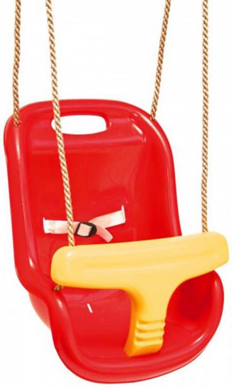 Swing King Schommelzitje voor baby rood/geel 2521050